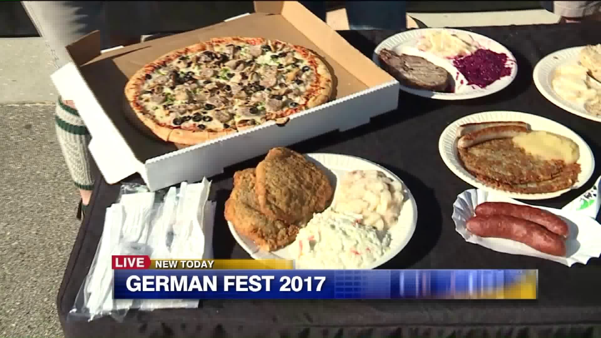 German Fest food