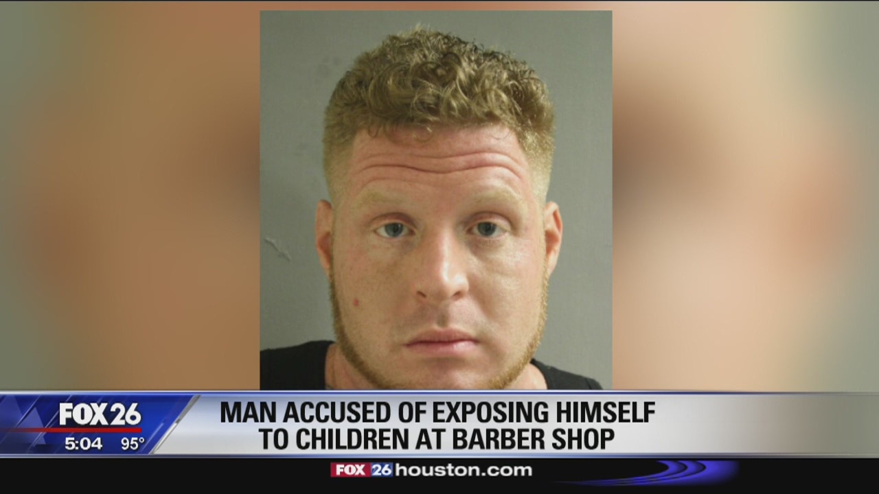 Man charged for allegedly exposing himself to children at barber shop ...