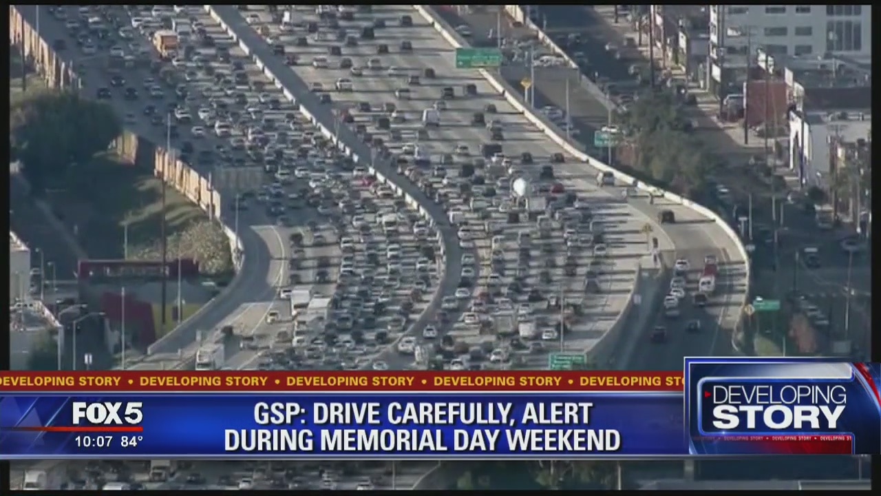 GSP says drive carefully, alert during Memorial Day Weekend