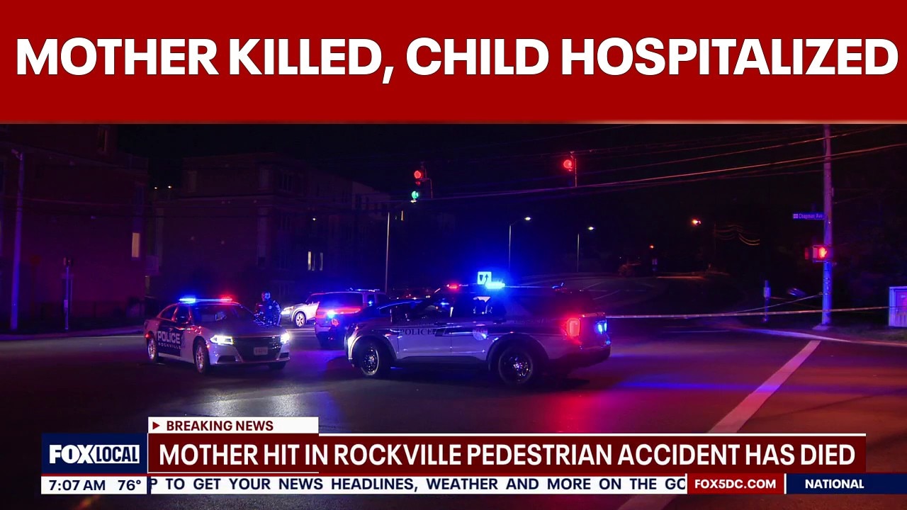 Mother dies after being struck by vehicle in Montgomery County