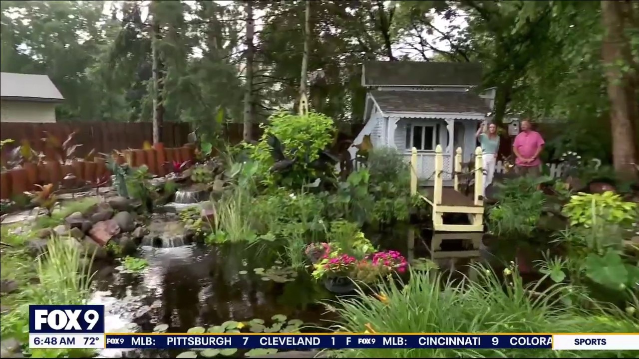 Tour stunning water gardens this weekend