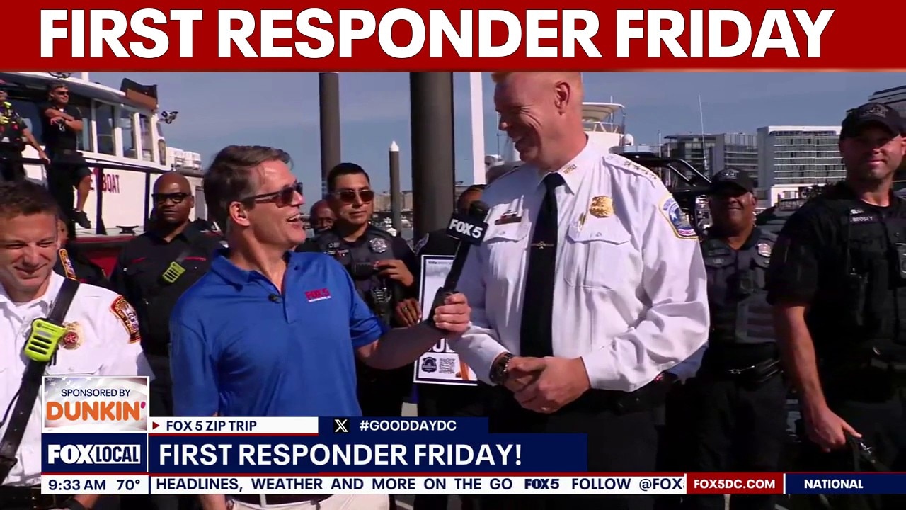 FOX 5 Zip Trip: First Responder Friday DC Police & Fire