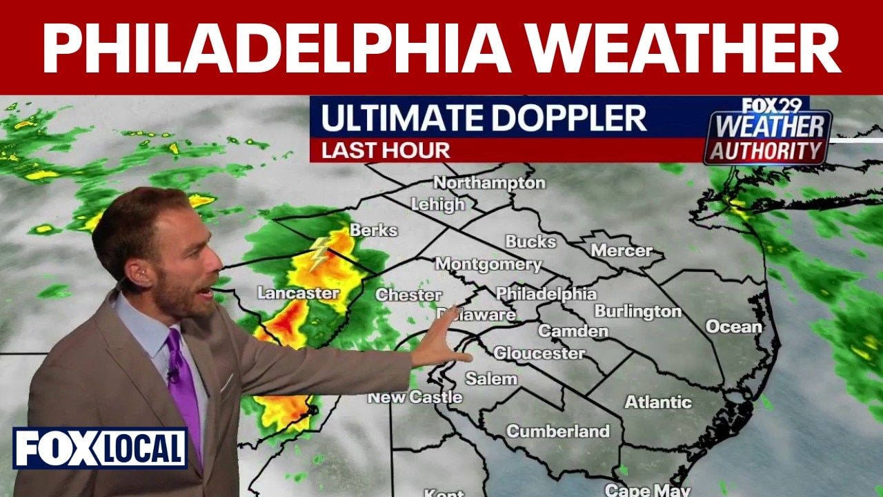 Weather Authority: Heavy rain clears out for Monday