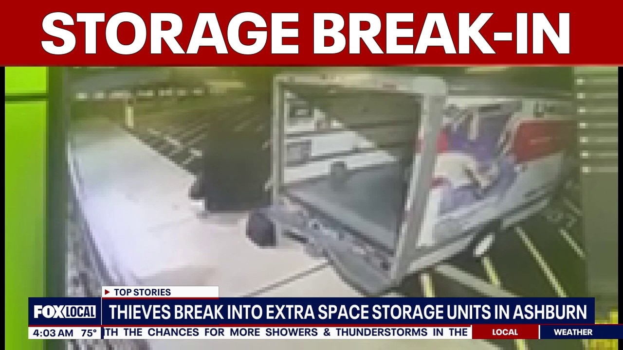 Thieves break into Extra Space Storage units in Ashburn: police | FOX 5 AT 4AM