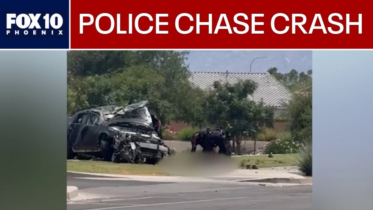 Avondale road rage shooting leads to high-speed police chase, violent crash