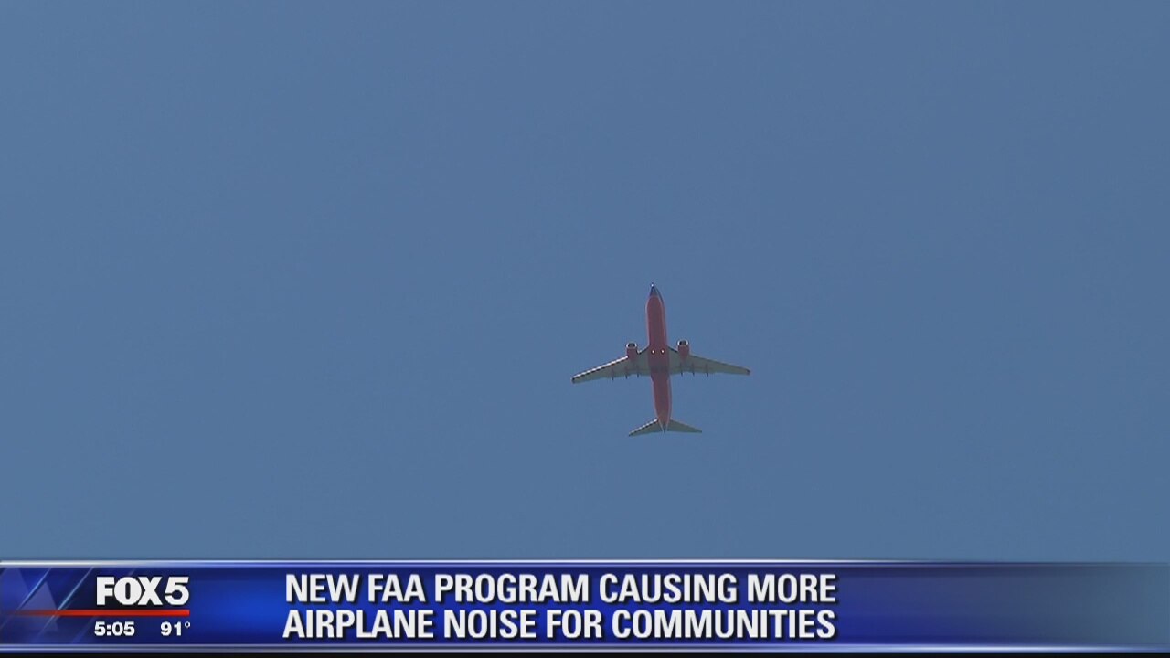Residents near BWI, Reagan National pushing for legal action over plane noise from NextGen