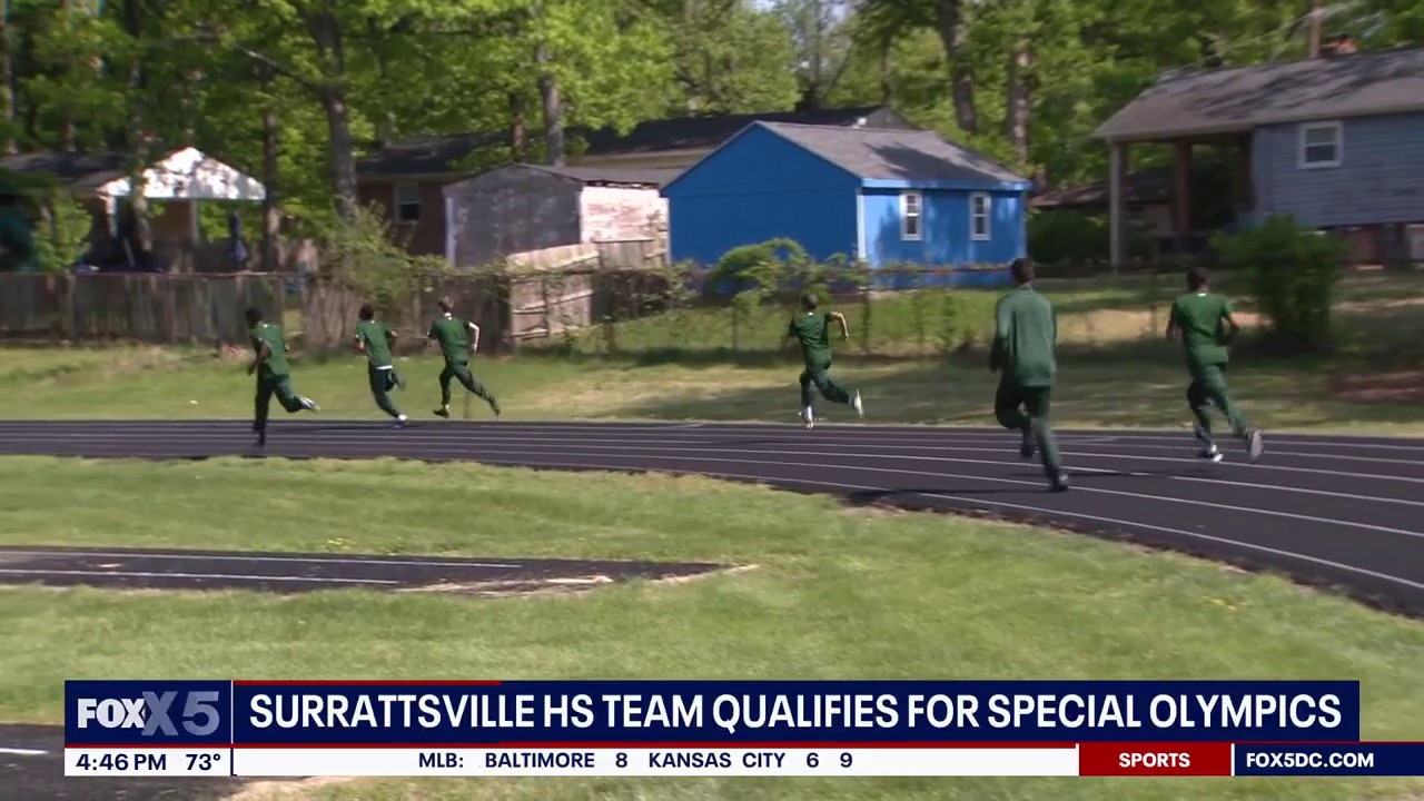 Maryland HS track team to compete in Special Olympics