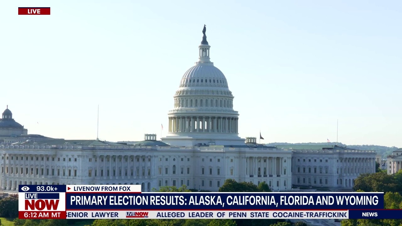 Primary results: Alaska, California, Florida, Wyoming