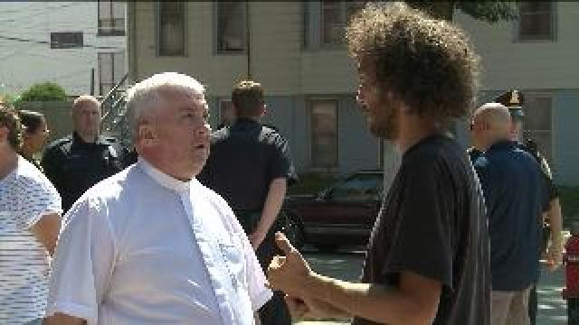 Neighbors hold peace rally after violent summer