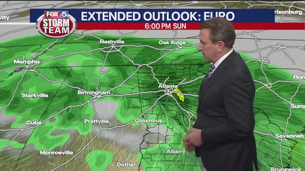 Tuesday midday weather forecast