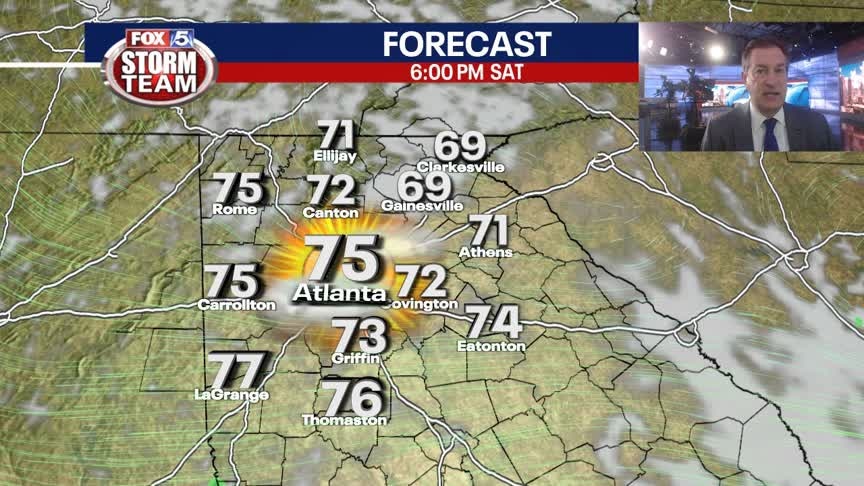 Friday Evening Weather Update