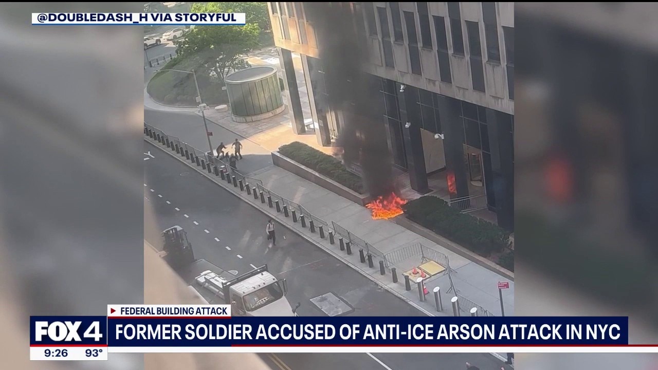 Former soldier accused of anti-ICE arson attack in NYC