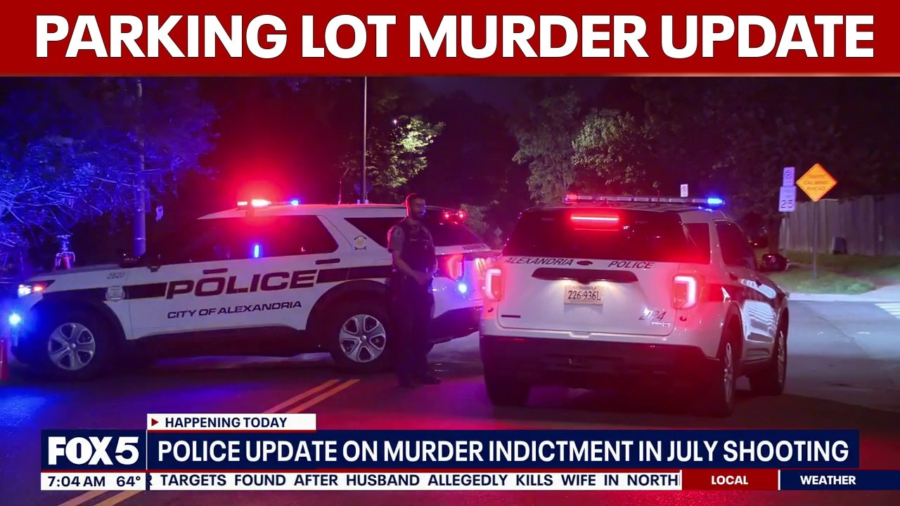 Alexandria police to give update on man indicted in July parking lot murder