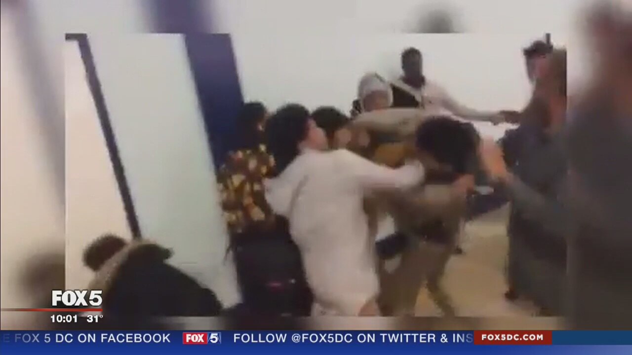 VIDEO: Cafeteria brawl breaks out at Central High School in Md.