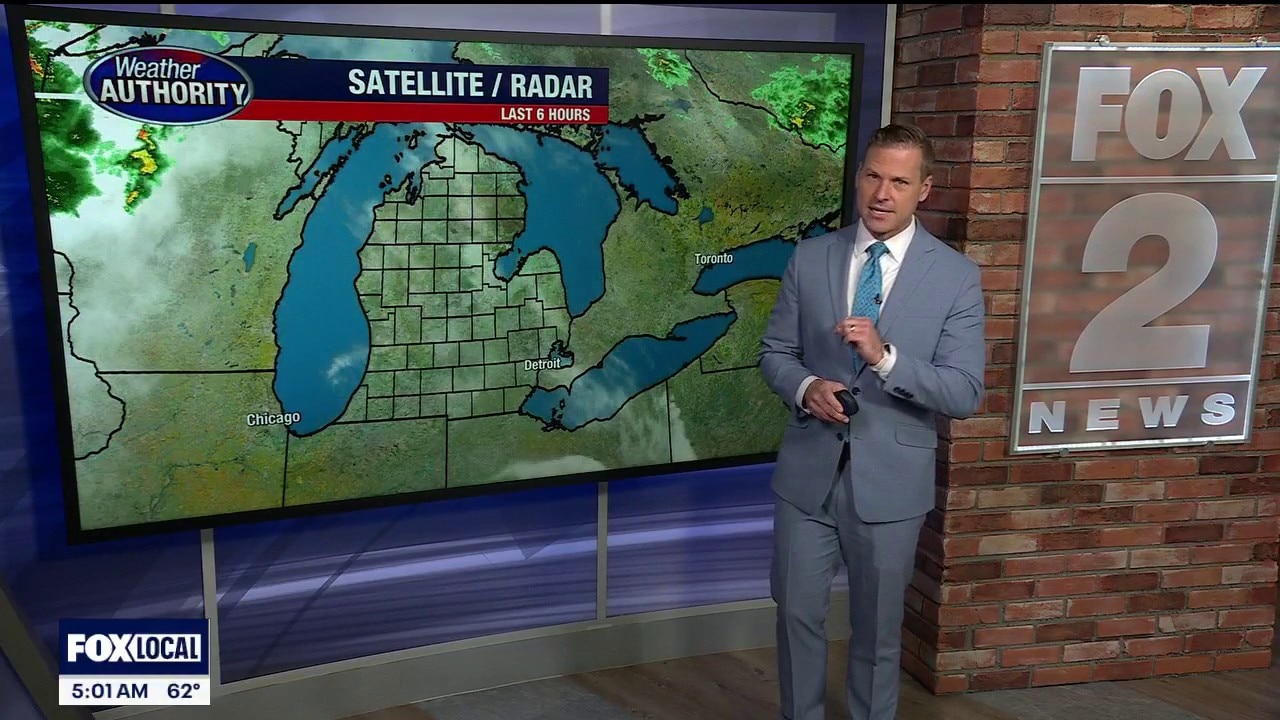 Another dry day but temps increase