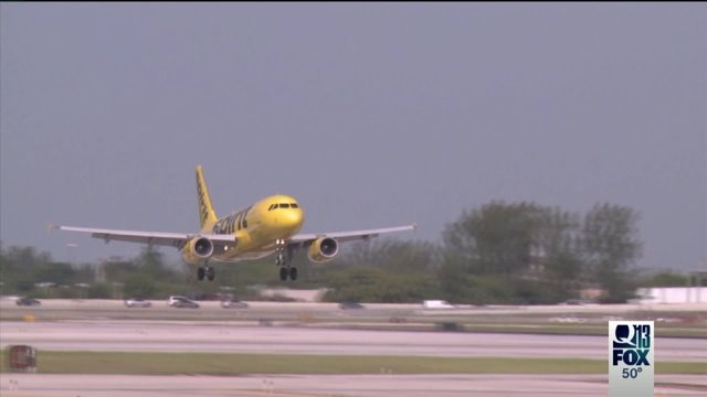 Spirit Airlines opening at Sea-Tac Airport