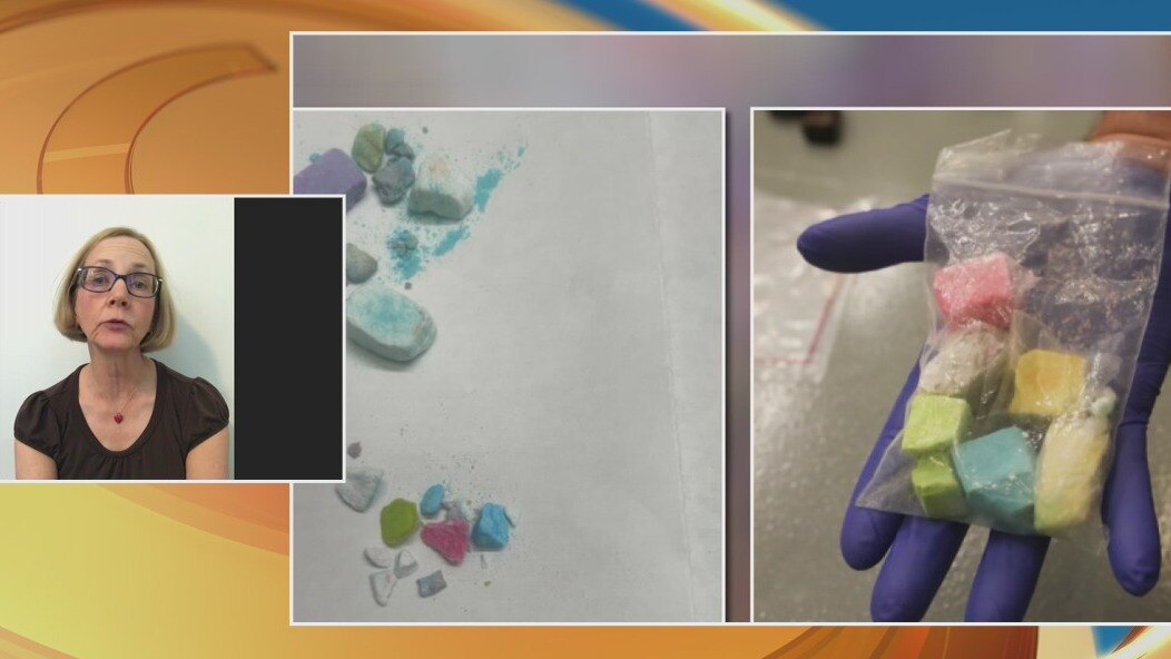 Warning to parents about brightly-colored fentanyl