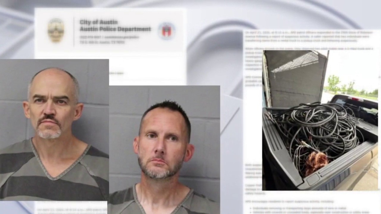 2 men accused of stealing copper