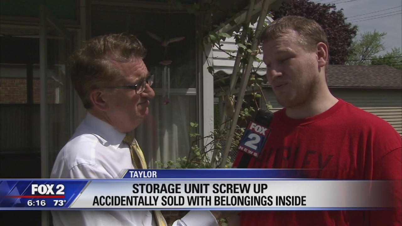 Dearborn handyman's storage unit auctioned off by mistake