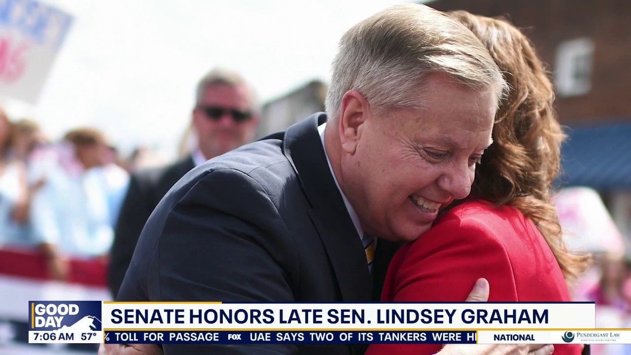 US Senate honors late Sen. Lindsey Graham