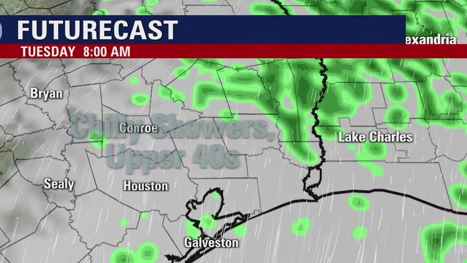 Tuesday morning weather forecast