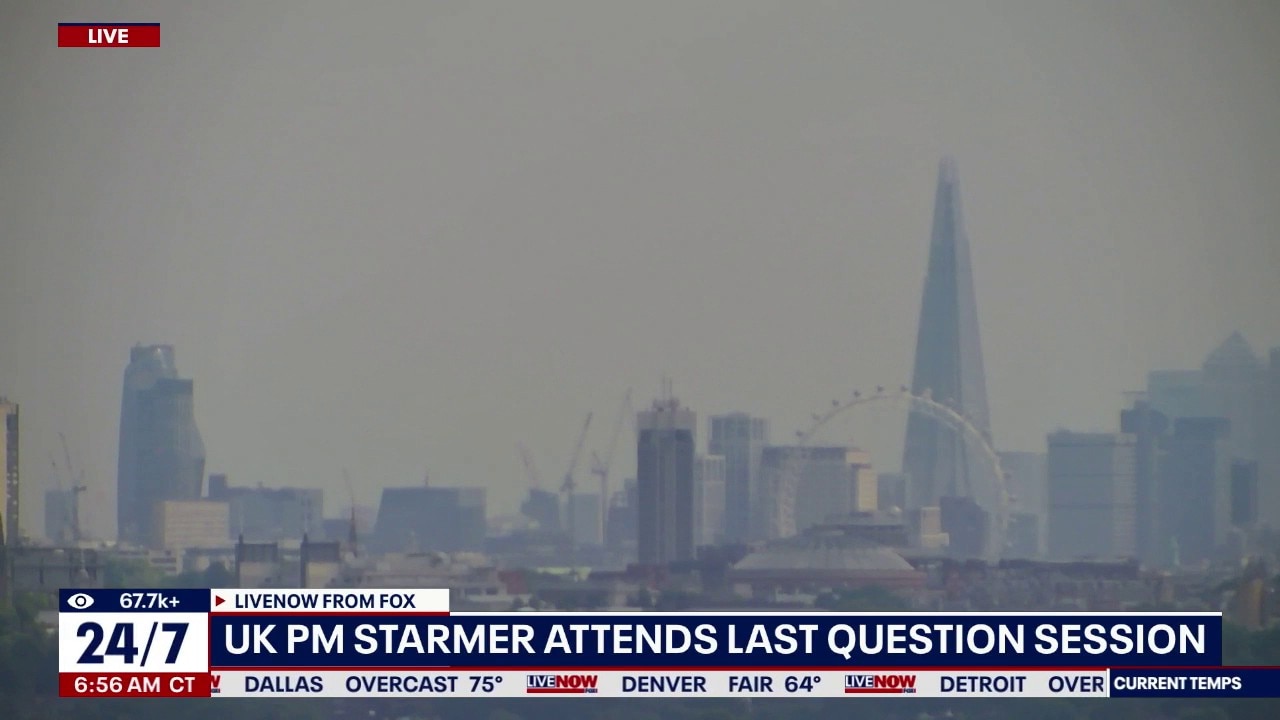 UK PM Starmer gives farewell speech at final session
