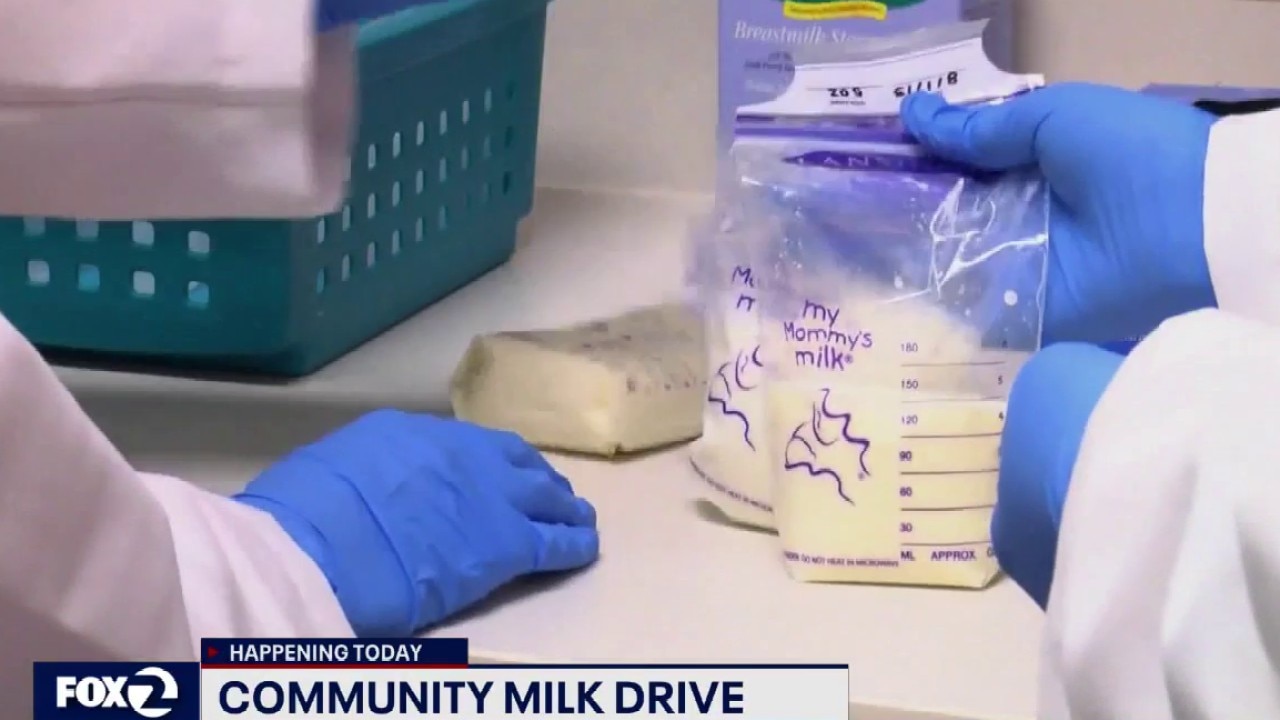 Community milk drives being held across the Bay Area