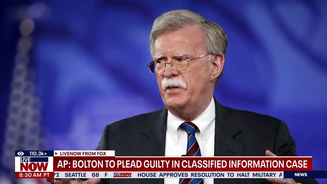 Bolton pleads guilty in classified information case
