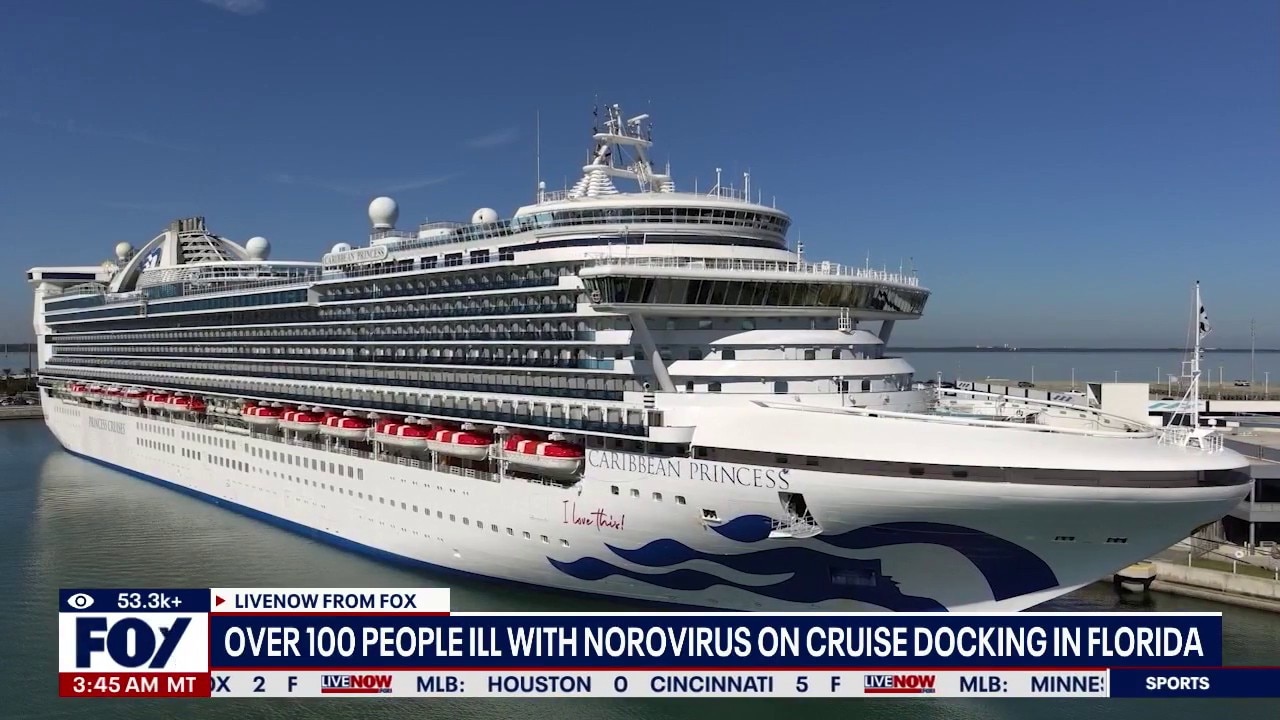 CDC: 100+ ill with norovirus on FL-bound cruise ship