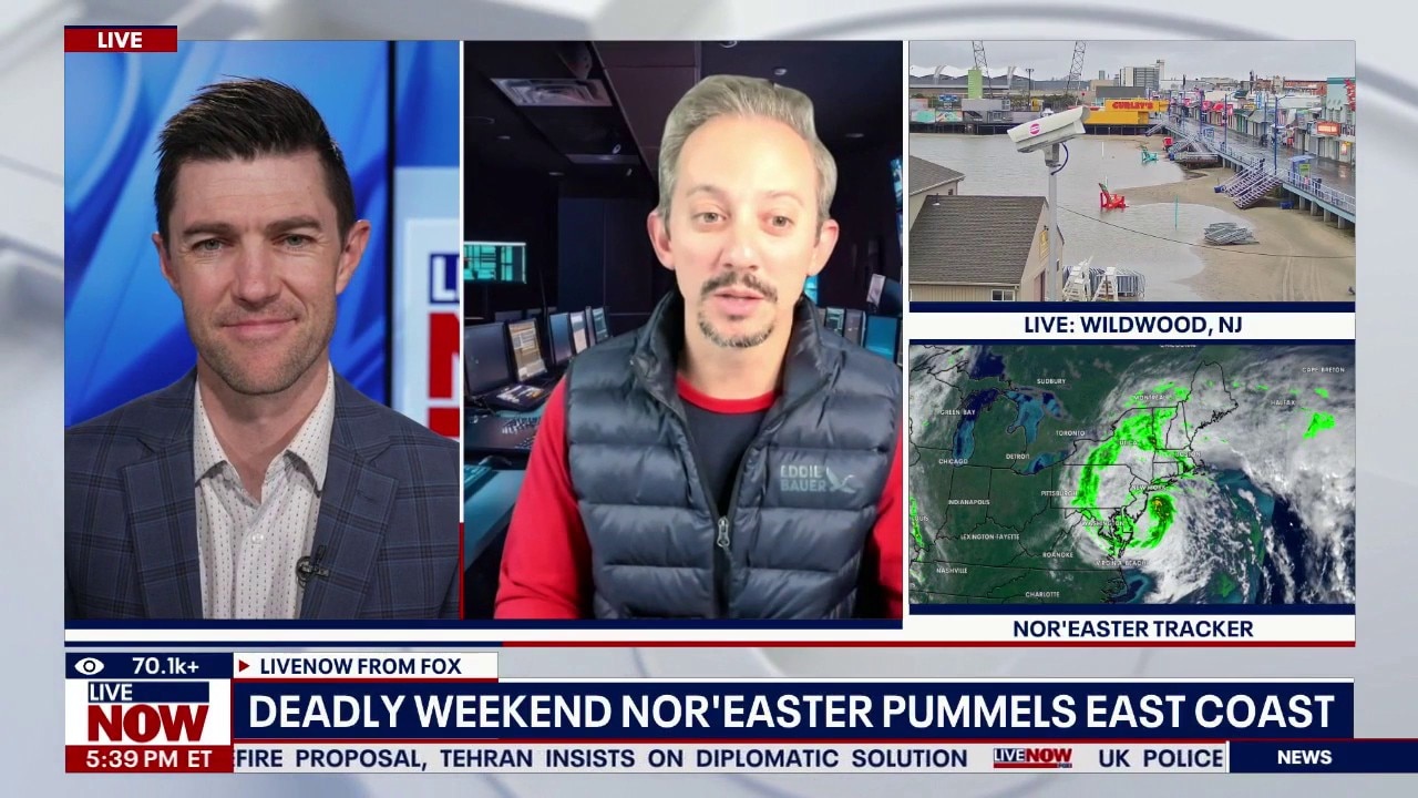 Deadly weekend nor'easter pummels East Coast