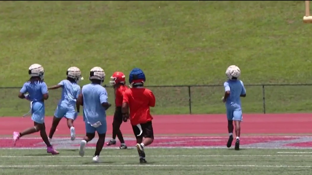 Youth football camp, NASCAR and STEM