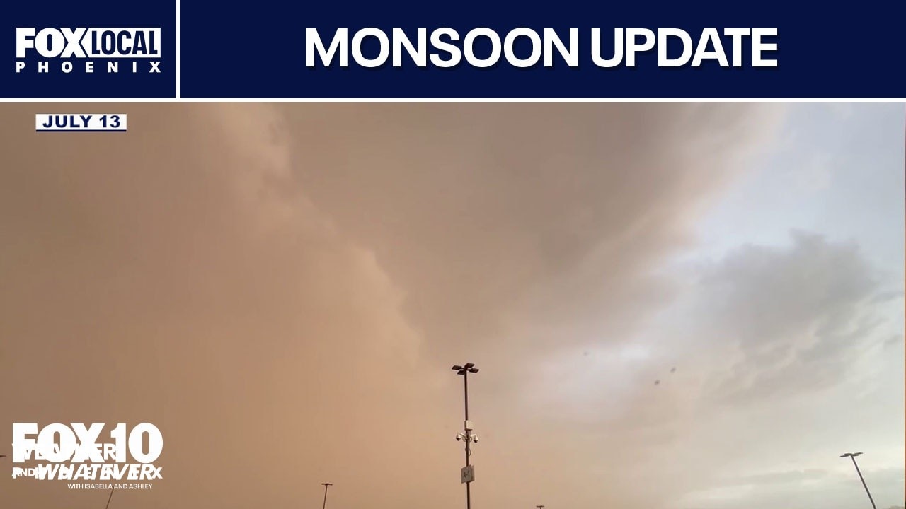 Arizona monsoon forecast: Flood advisory issued as storms ramp up | FOX 10 Phoenix