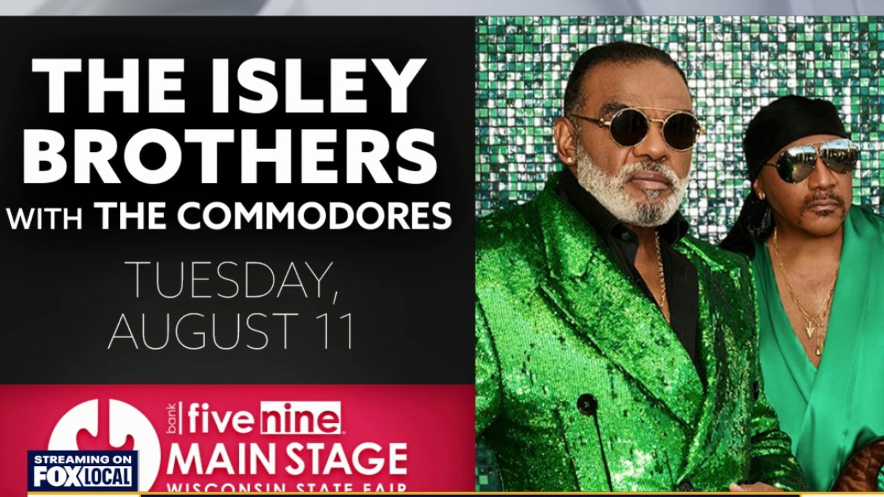 Wisconsin State Fair; The Isley Brothers take Main Stage on Aug. 11