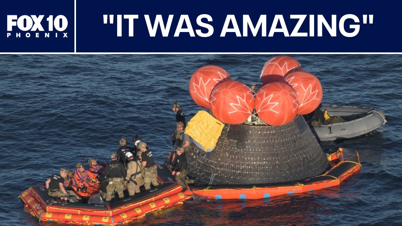 Artemis II crew reflect on recent lunar mission