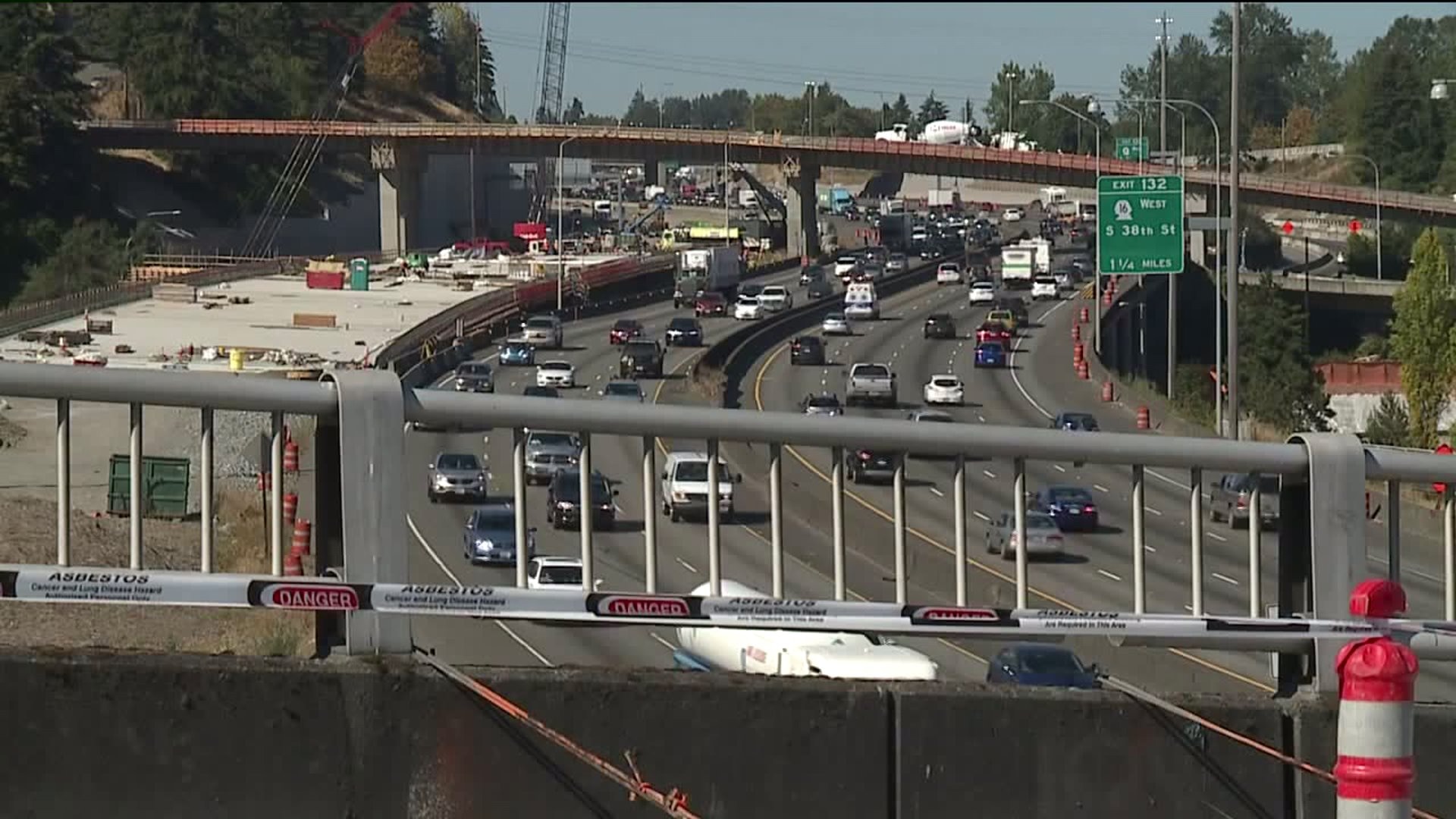 Construction of I-5 HOV lane in Tacoma begins in February