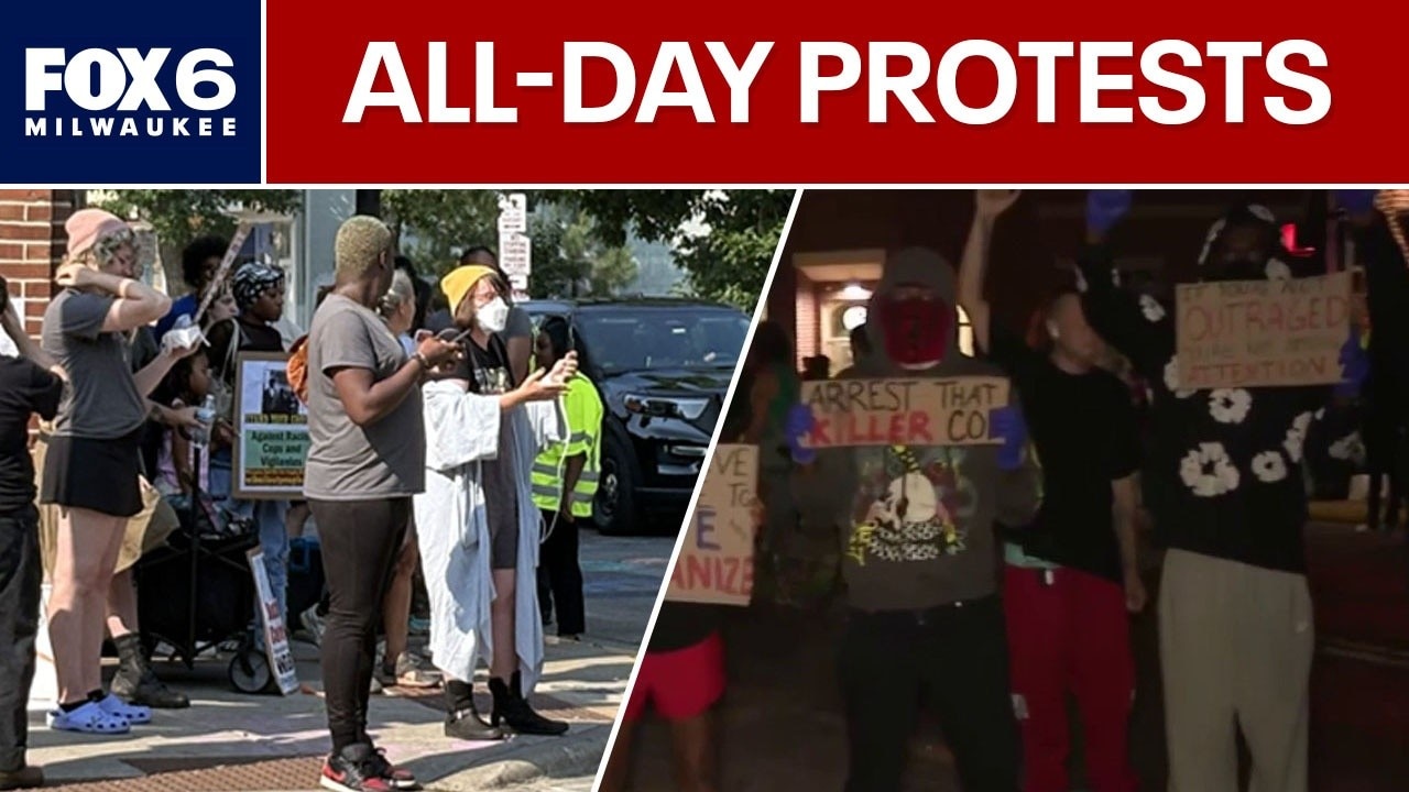 Madison encampment cleared, protests all day