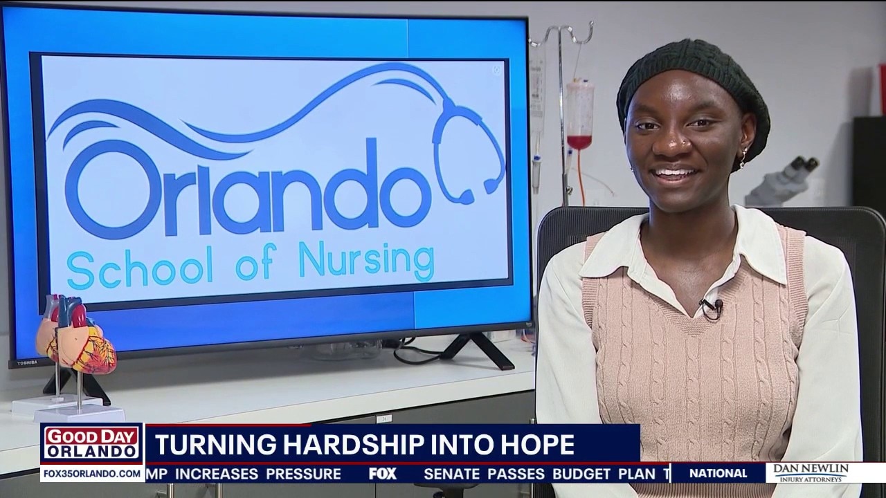 Congratulations, Zeniah! she recently graduated from the Orlando School of Nursing. 