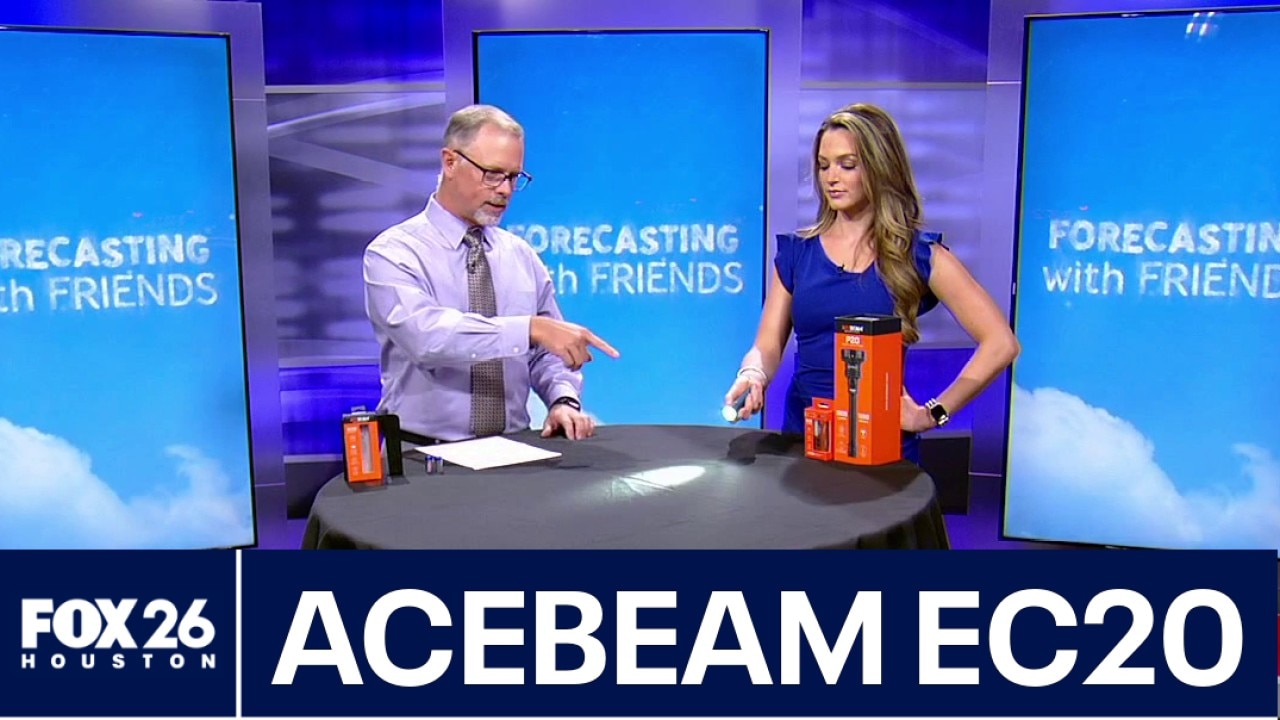 Acebeam EC20 rechargeable flashlight | Hurricane Gear Test
