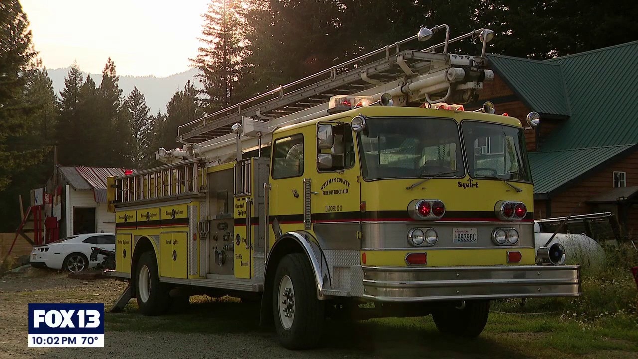 Kittitas County, WA family buys fire truck to protect business from wildfire