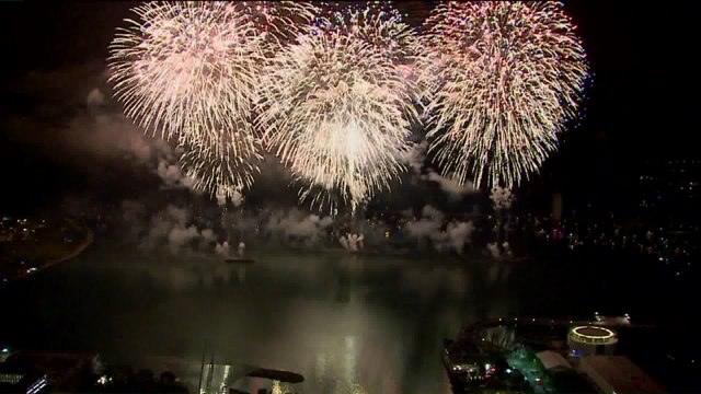 U.S. Bank Fireworks show grand finale