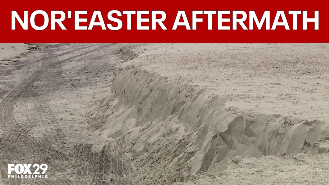 Jersey Shore recovering after nor'easter causes flooding, heavy beach erosion