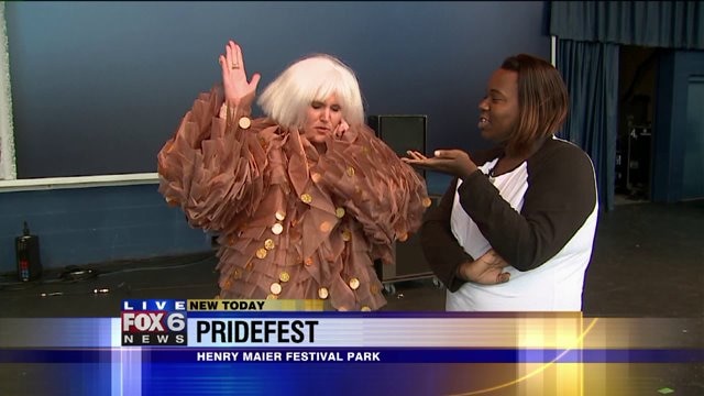 Laura talks with Alex Newell about performing at PrideFest