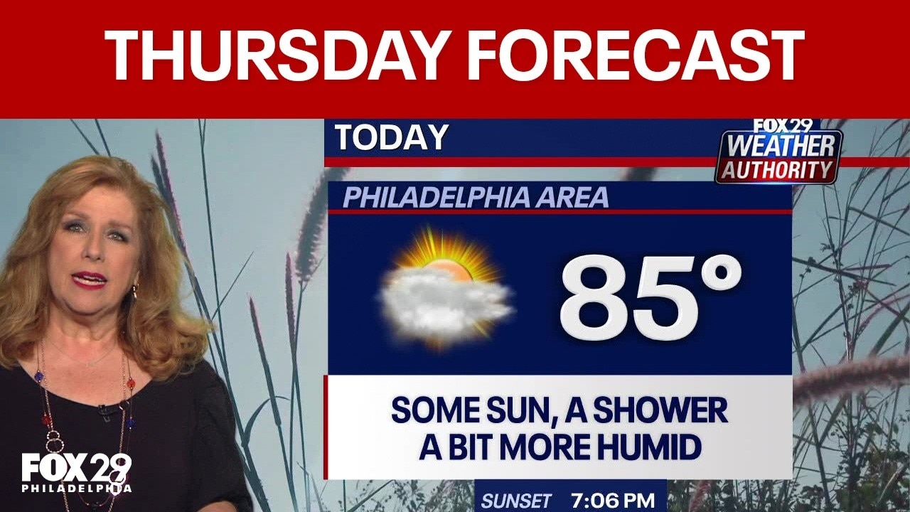 Philadelphia weather: Thursday forecast