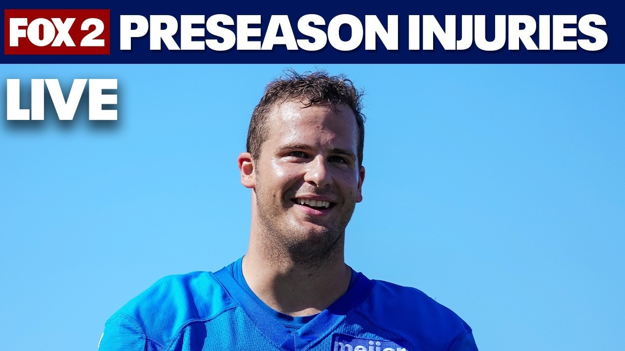 Going over Lions preseason injuries as Game 2 creeps up