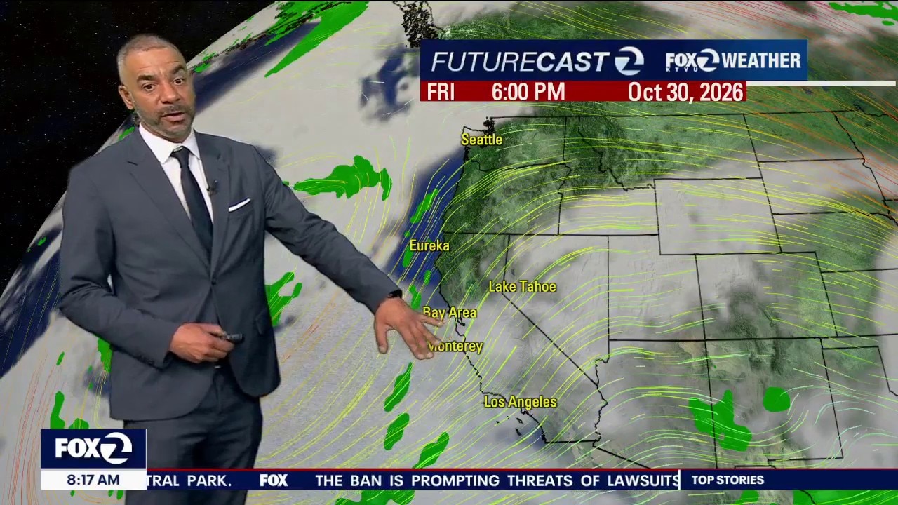 Skies clearing just in time for the weekend