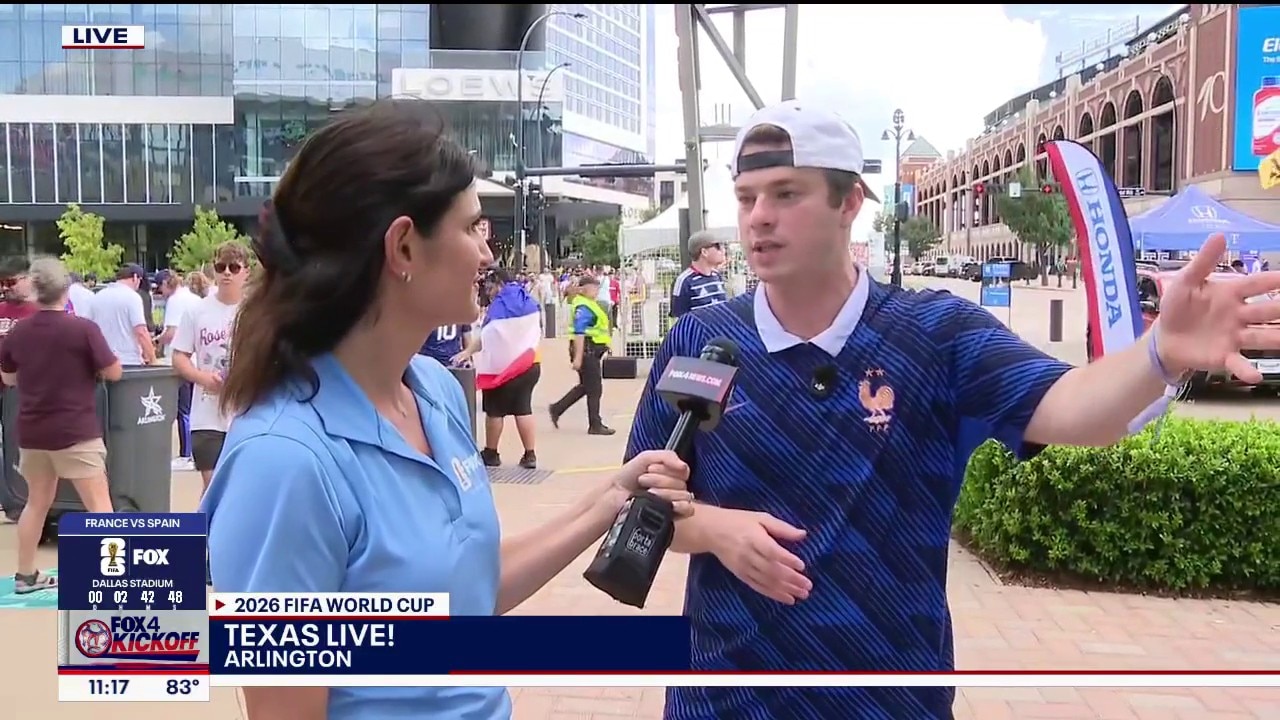 Soccer fan attends a World Cup match each day