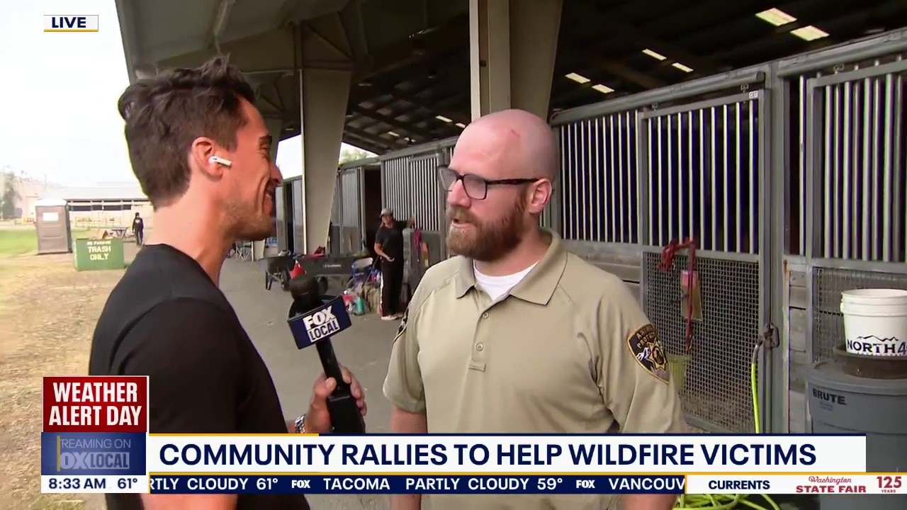 Community rallies to help Spokane wildfire victims and their animals