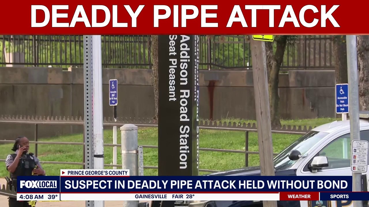 Suspect in deadly pipe attack held without bond | FOX 5 AT 4AM