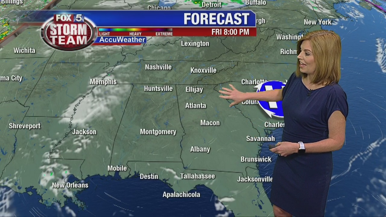 Thursday morning forecast