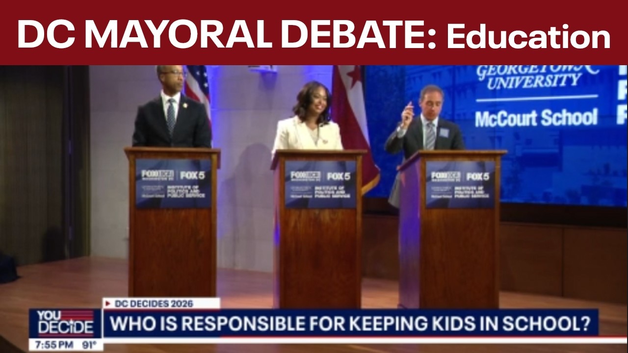 DC MAYORAL DEBATE: Education